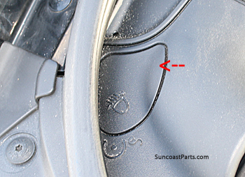 Engine Bay Trim - Headlight Adjustment : Suncoast Porsche Parts